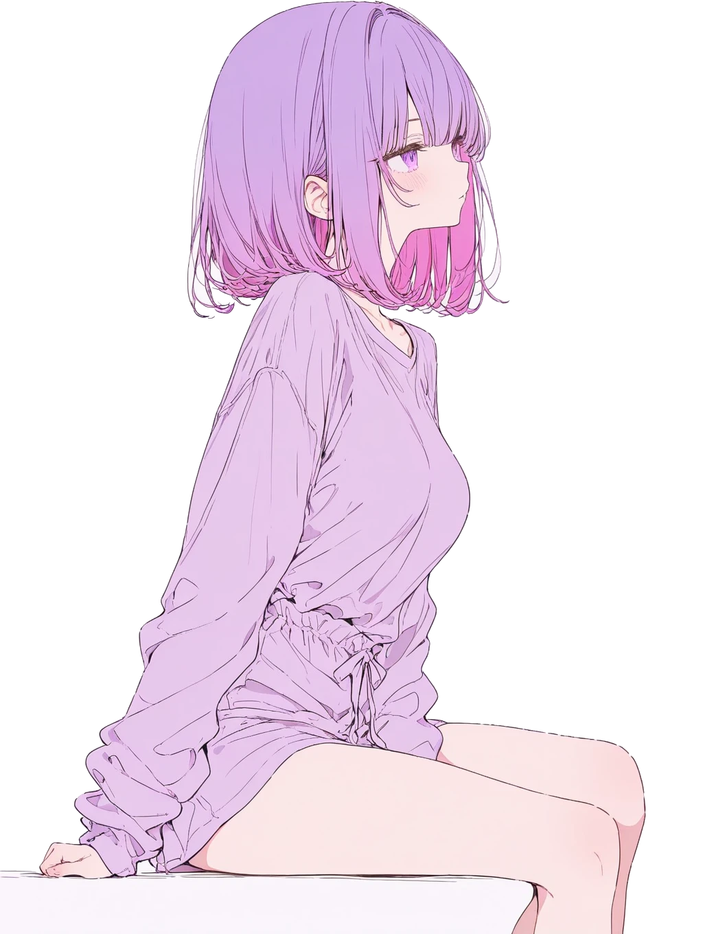 女の子のイラスト