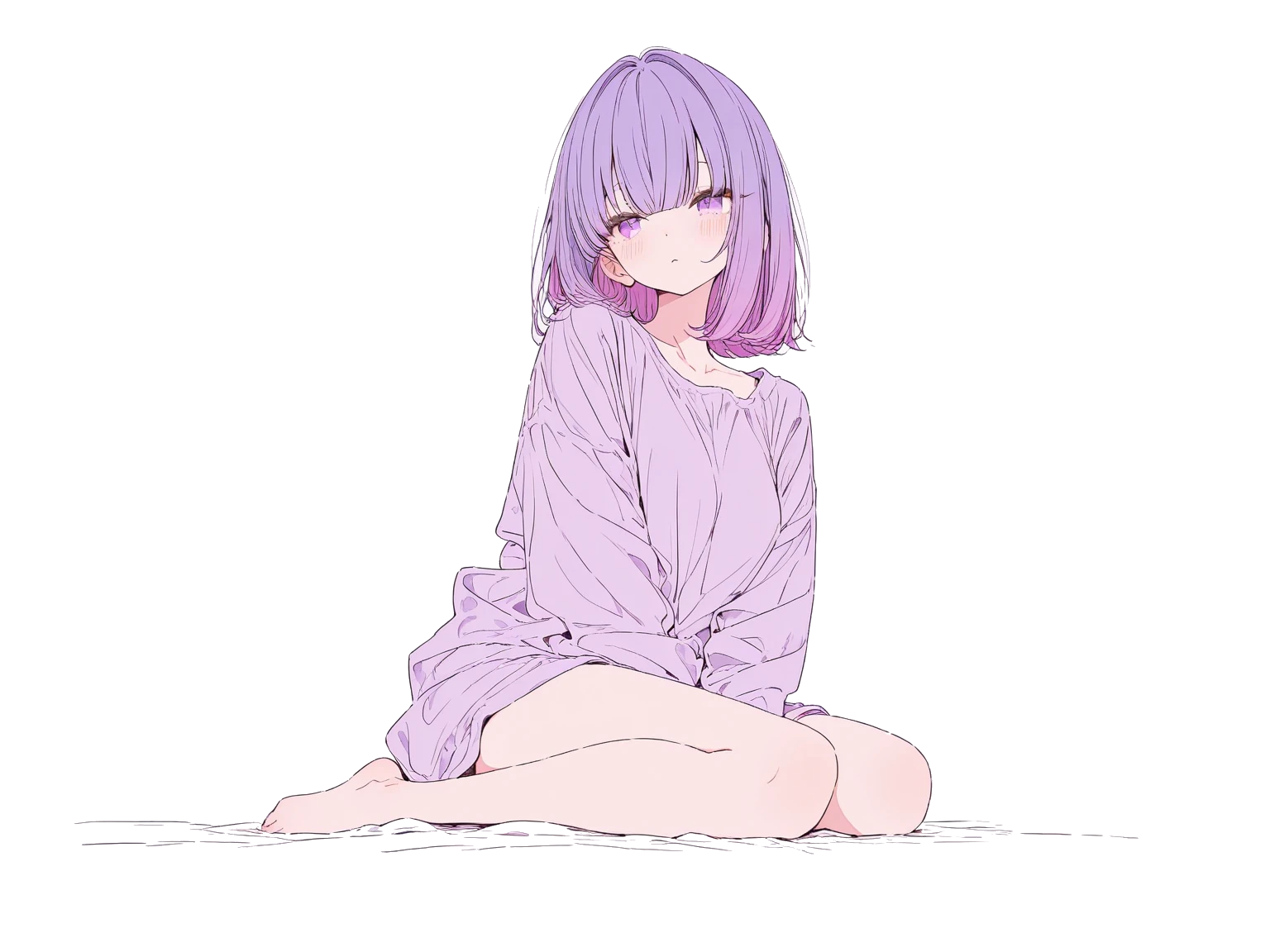 女の子のイラスト
